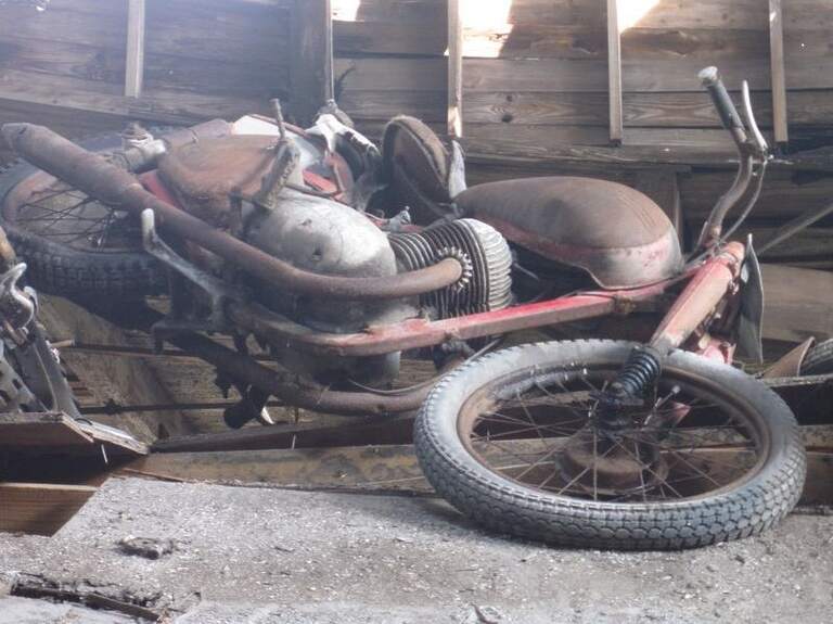 Alte Motorräder