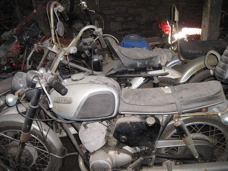 Altes Motorrad